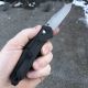 Benchmade Osborne Carbon Fiber Scales 3.4" Stonewashed S90V Blade Folding Knife